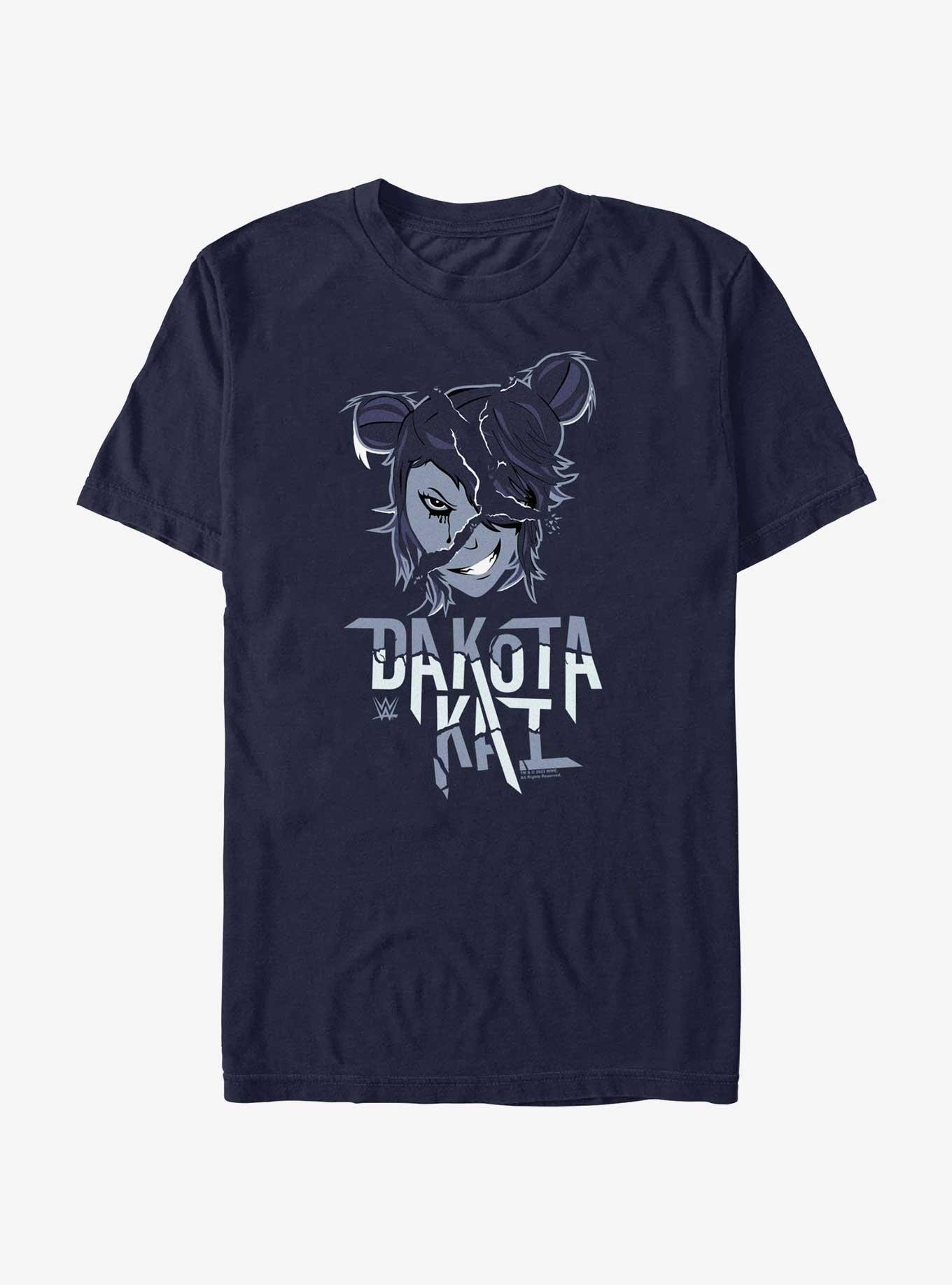 WWE Dakota Kai Cartoon Style T-Shirt