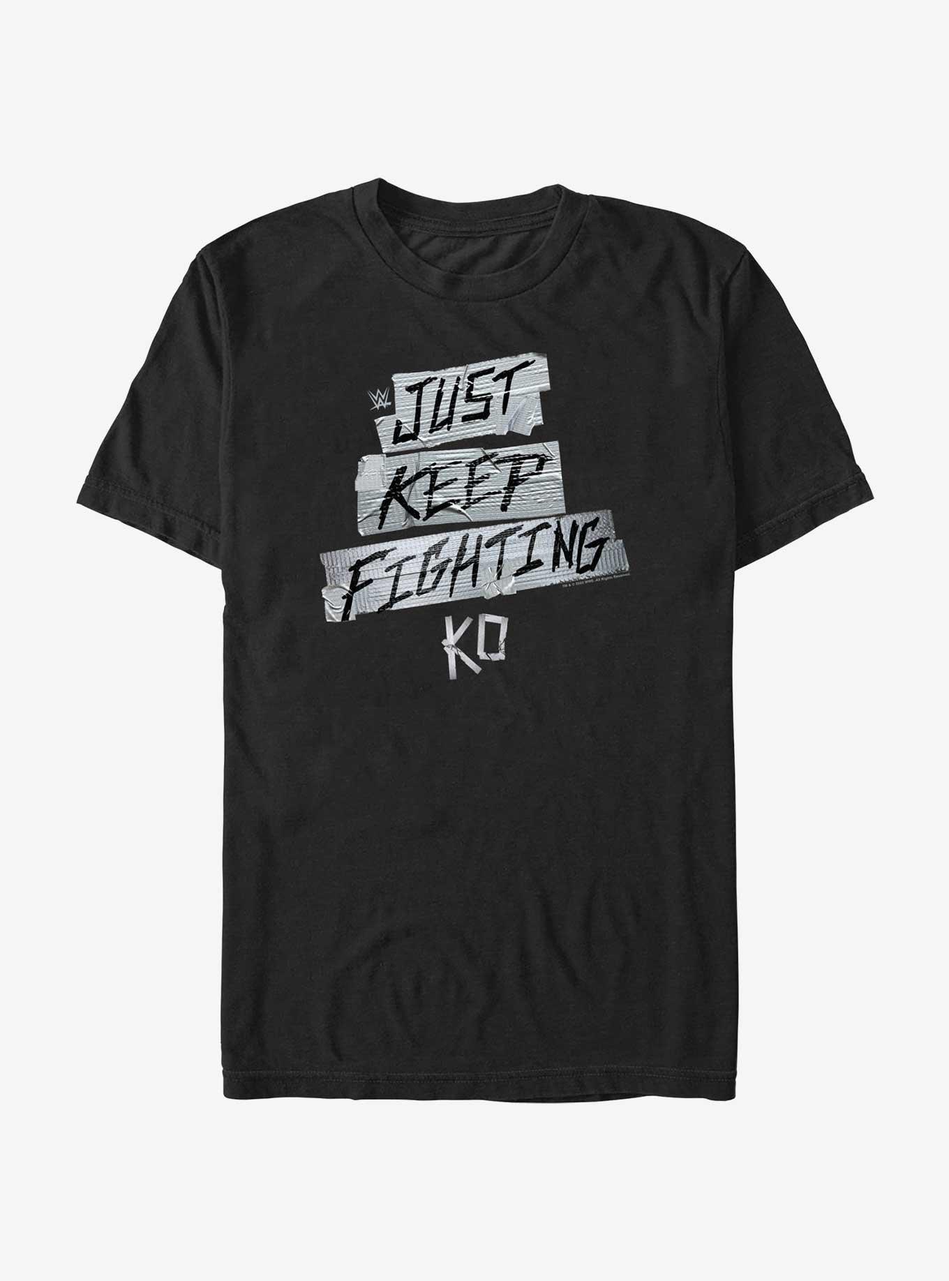 WWE Just Keep Fighting KO T-Shirt