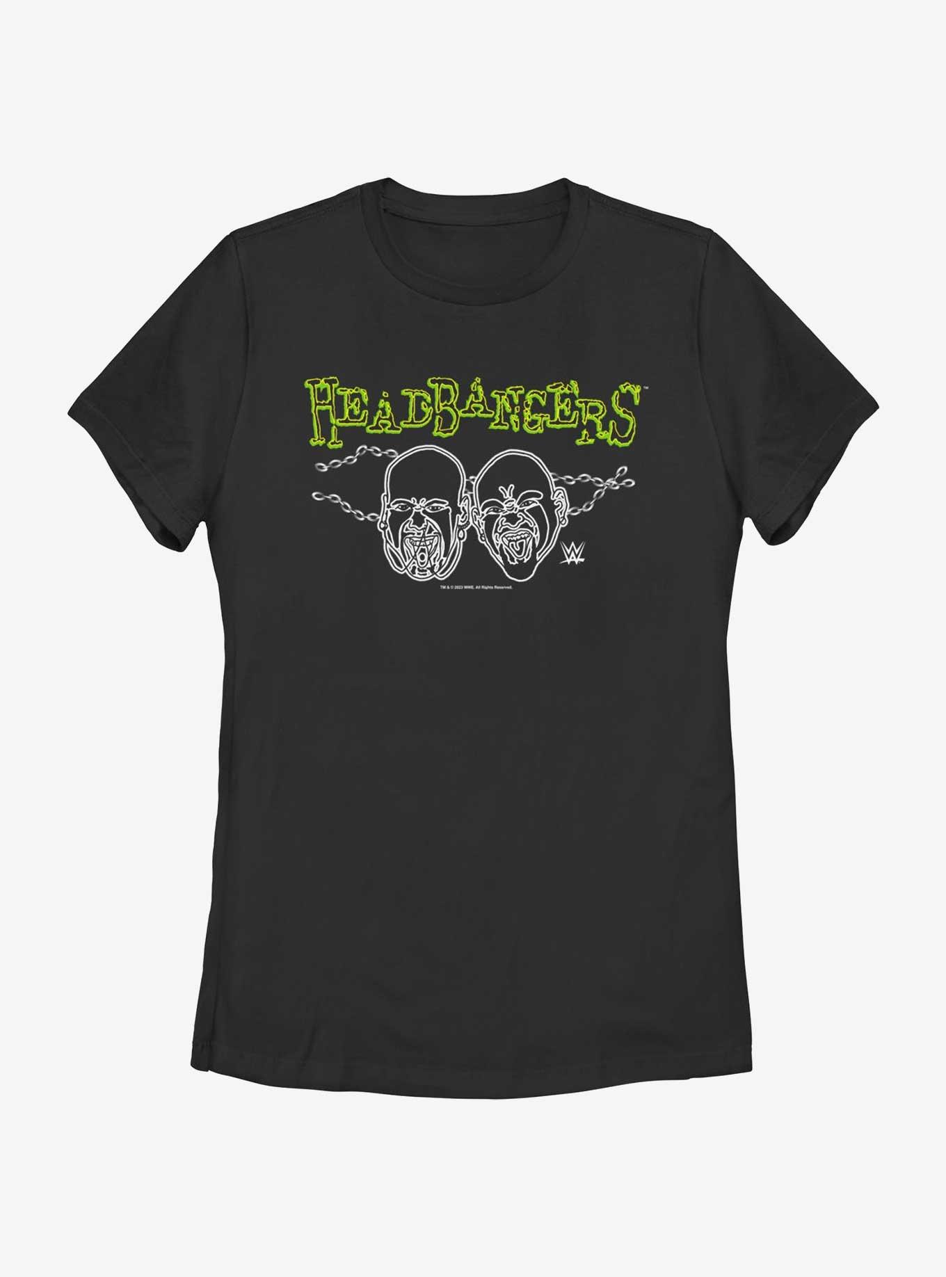 WWE Headbangers Logo Womens T-Shirt