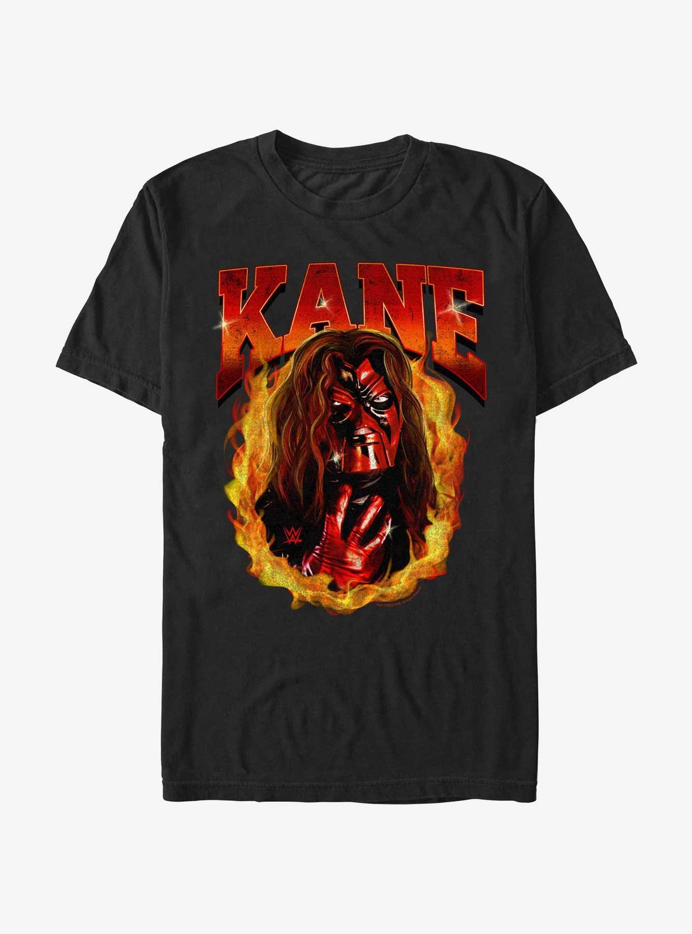 WWE Kane Flames Portrait T-Shirt