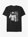 WWE Sami Zayn Portrait Logo T-Shirt, BLACK, hi-res