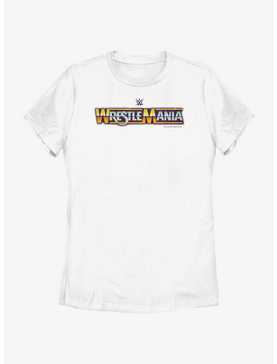 WWE WrestleMania Retro Logo Womens T-Shirt, , hi-res