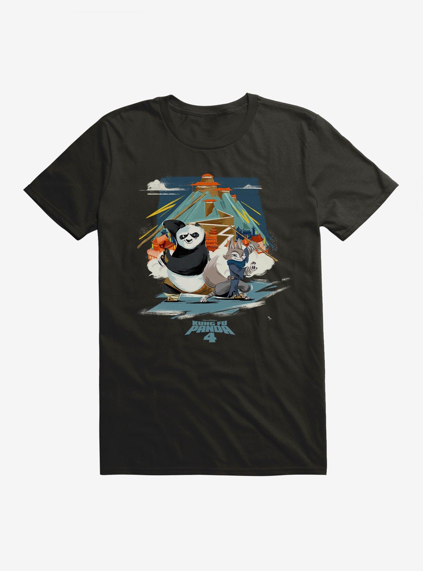 Kung Fu Panda 4 Adventure T-Shirt, BLACK, hi-res