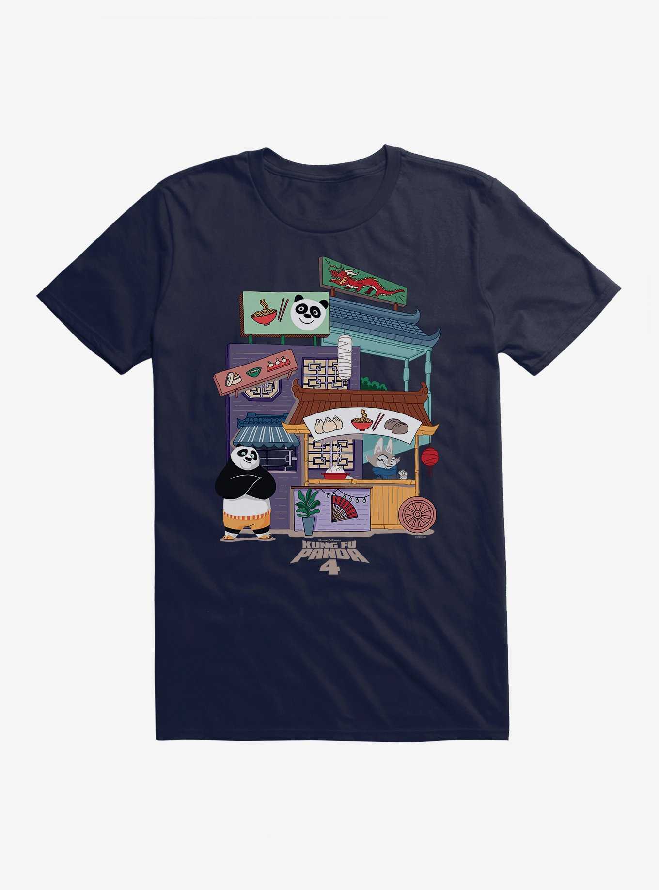 Kung Fu Panda 4 Street Cart Buffet T-Shirt, , hi-res