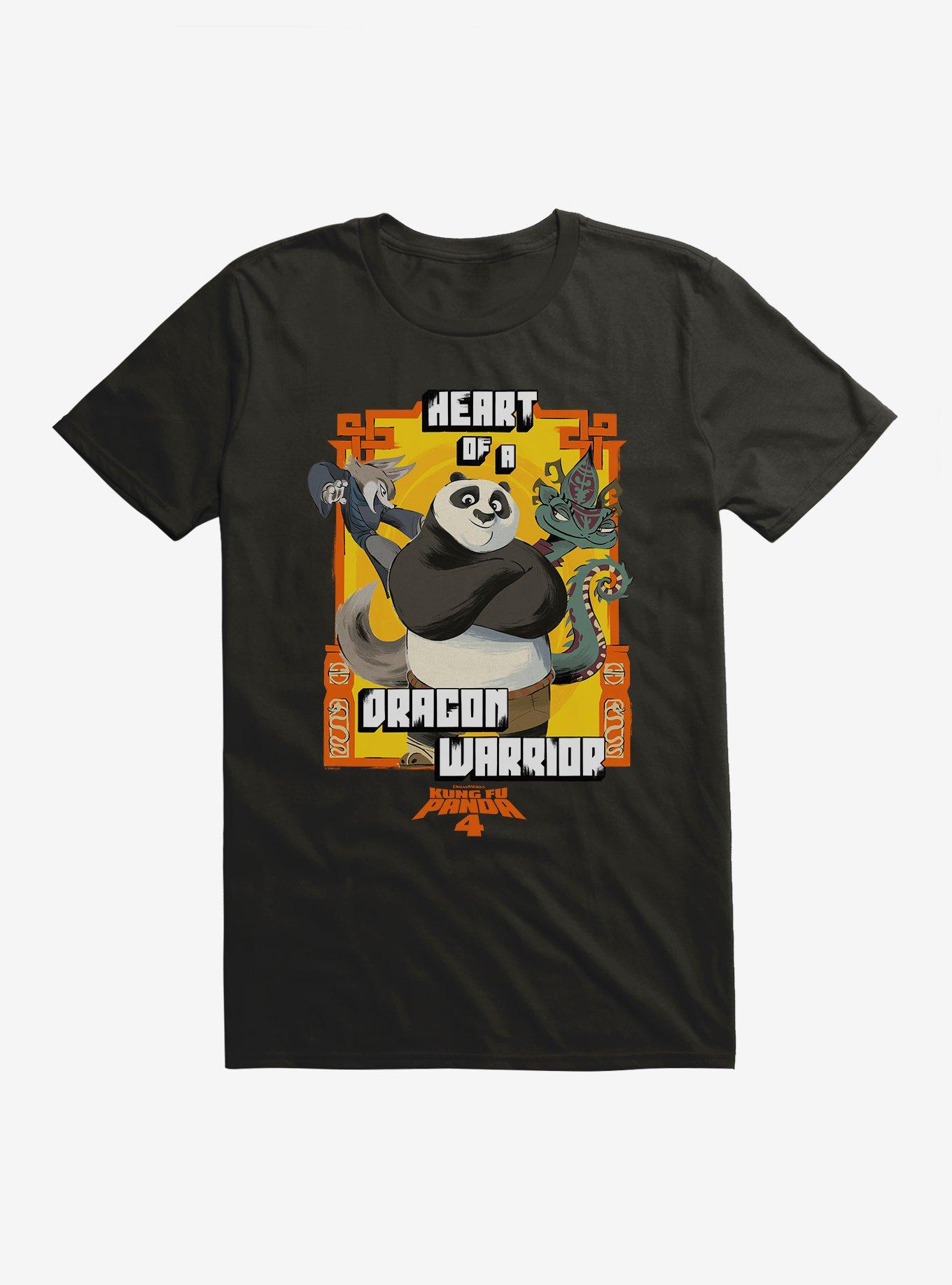 Kung Fu Panda 4 Group T-Shirt, BLACK, hi-res
