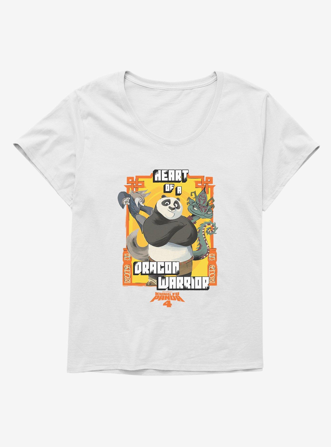 Kung Fu Panda 4 Group Girls T-Shirt Plus