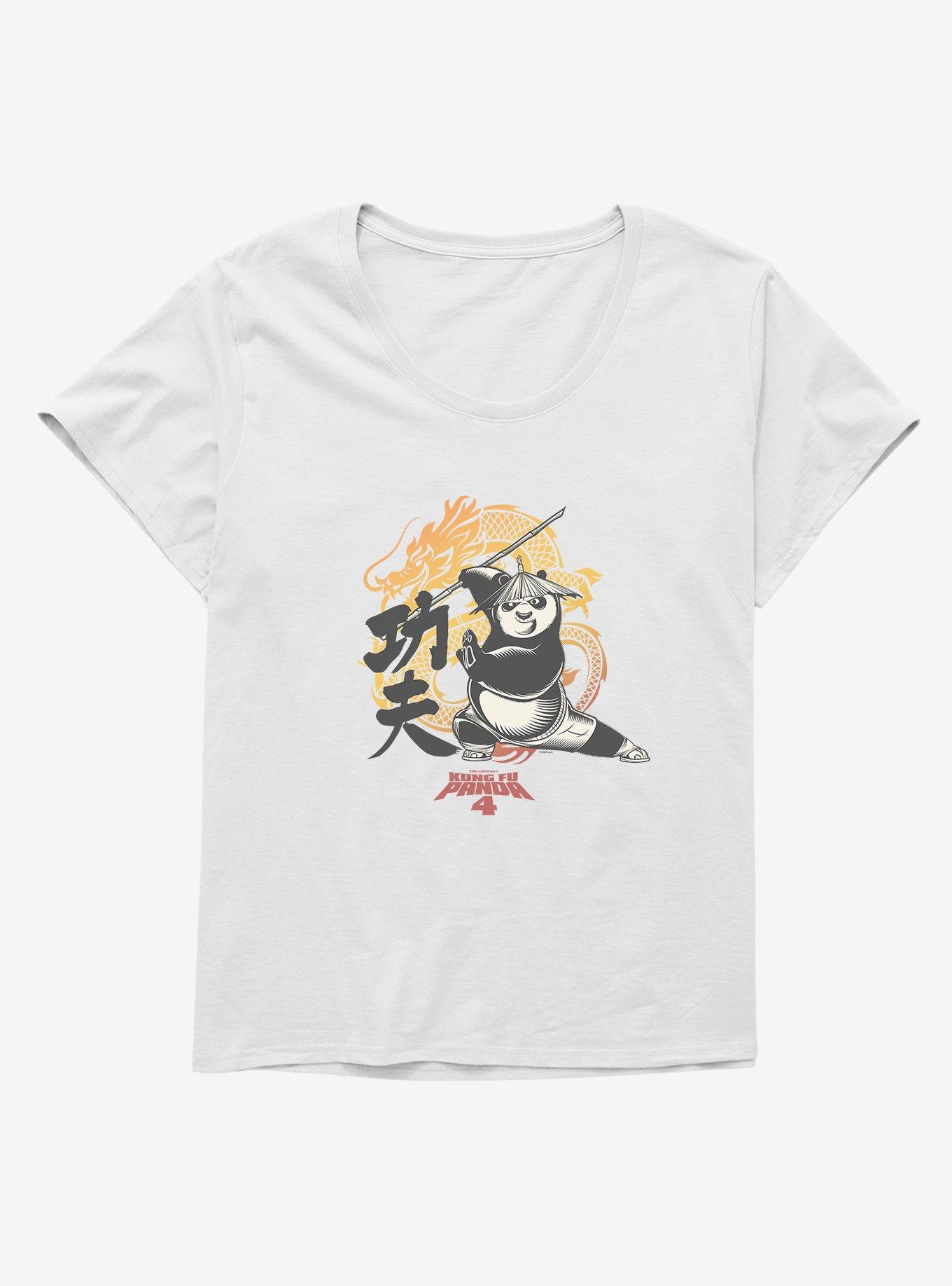 Kung Fu Panda 4 The Dragon Warrior Girls T-Shirt Plus Size, , hi-res