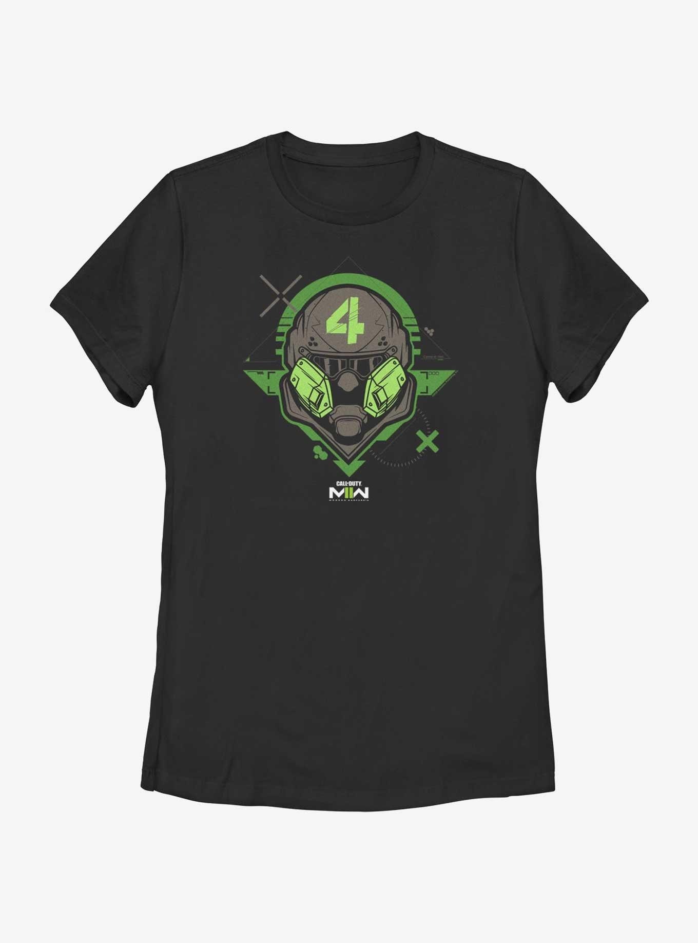 Call of Duty Tactical Helmet Womens T-Shirt