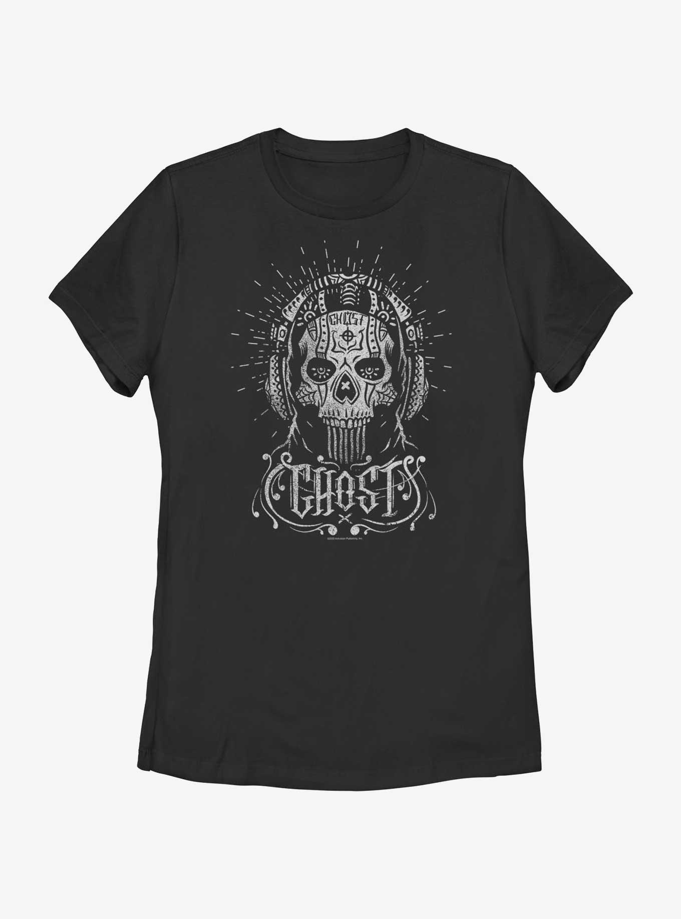 Call of Duty Ghost Sugar Skull Womens T-Shirt, , hi-res