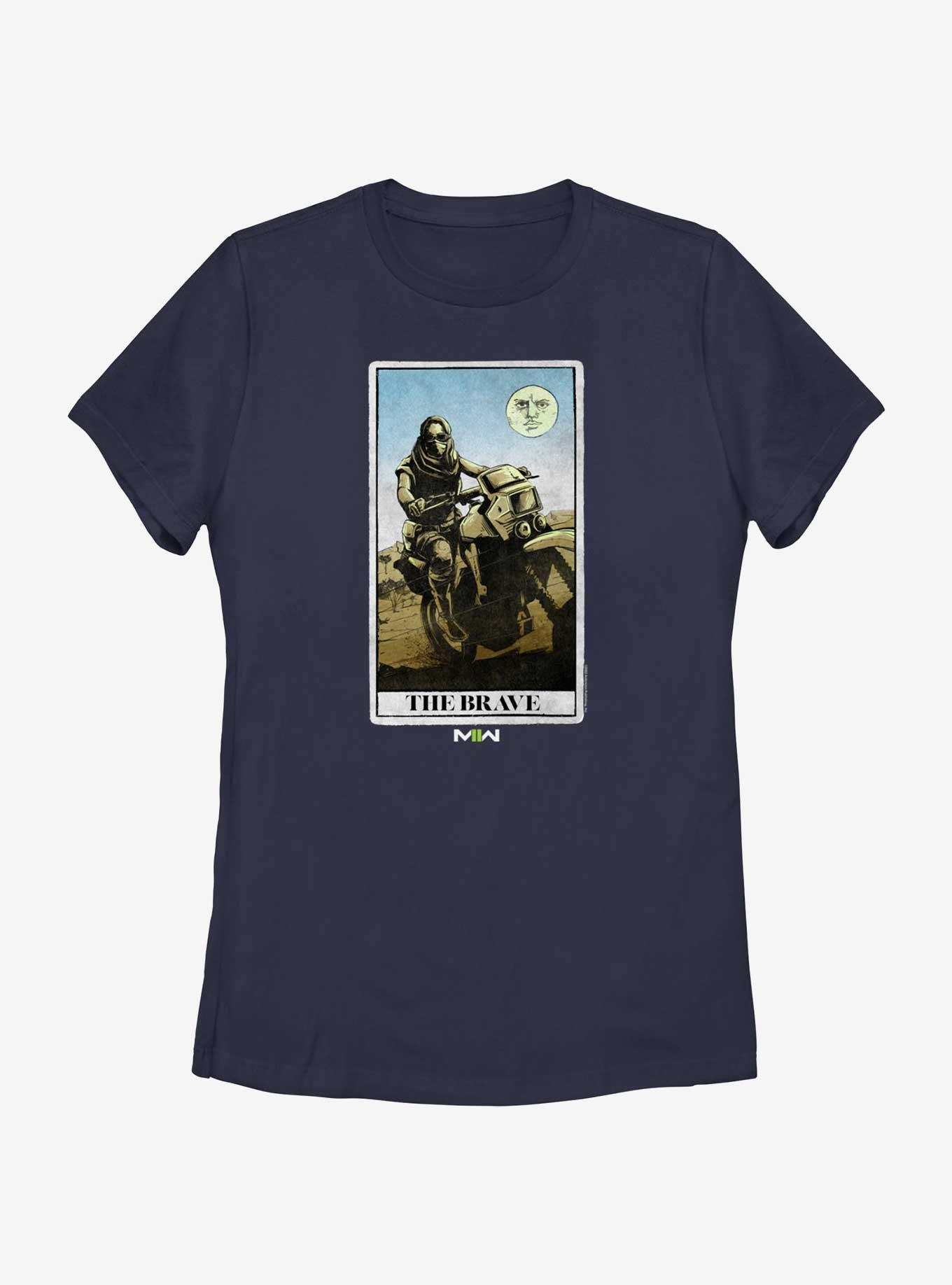 Call of Duty The Brave Card Womens T-Shirt