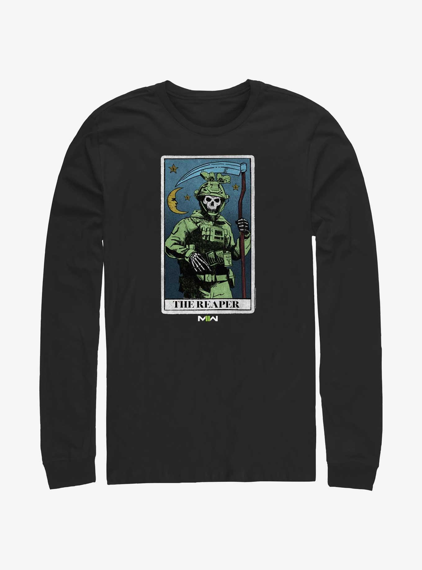 Call of Duty The Reaper Card Long-Sleeve T-Shirt