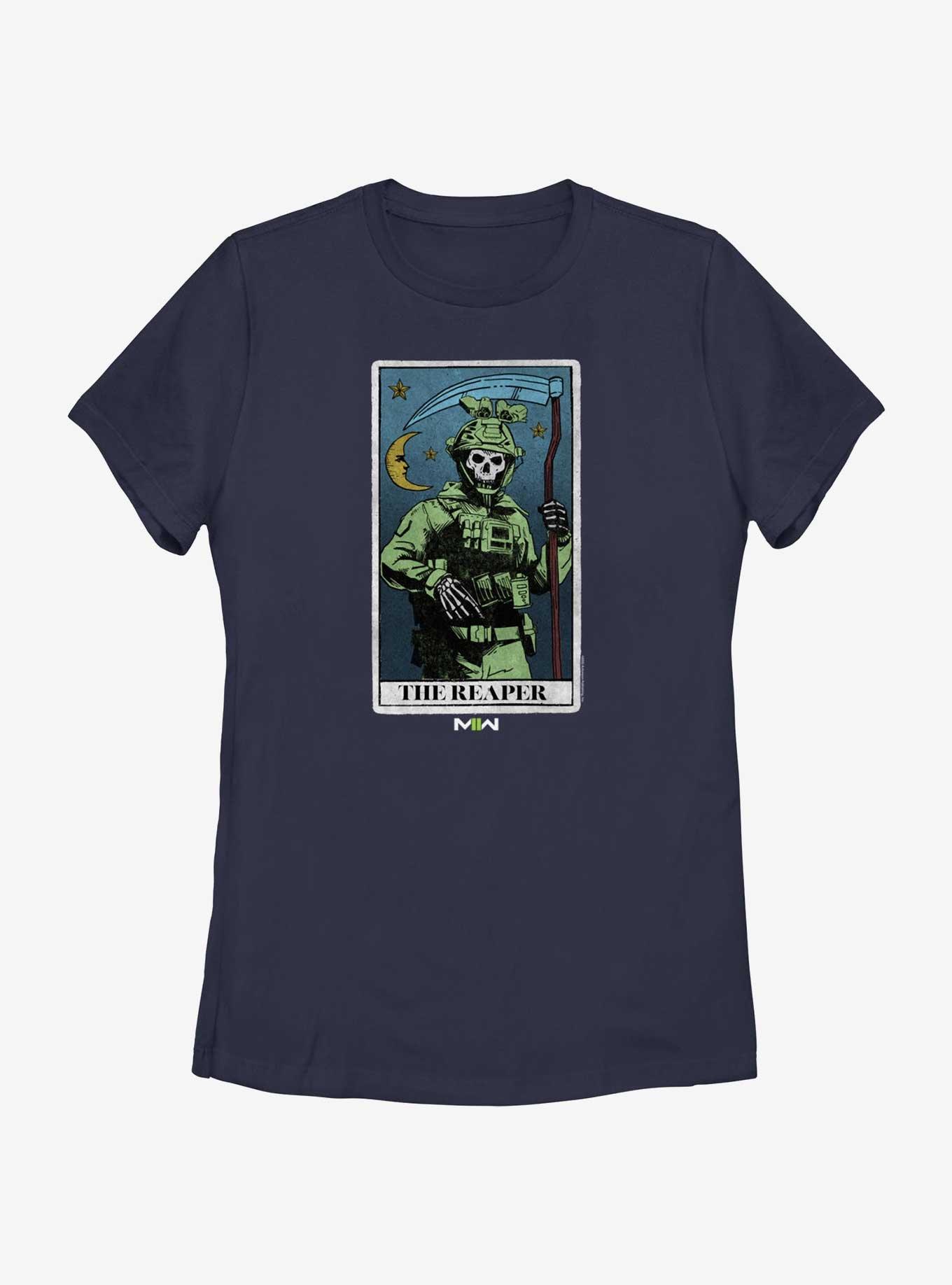 Call of Duty The Reaper Card Womens T-Shirt