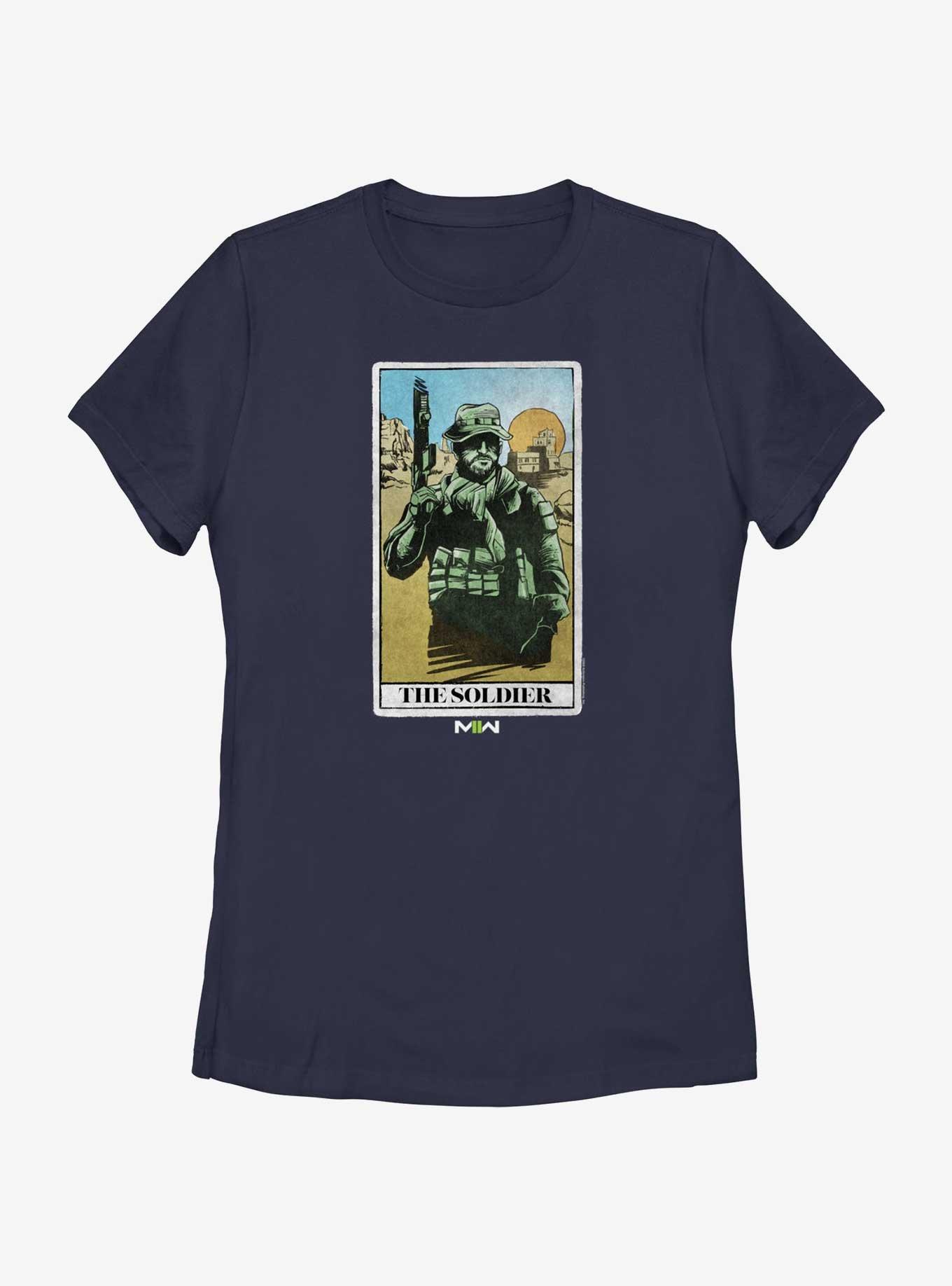 Call of Duty The Soldier Card Womens T-Shirt