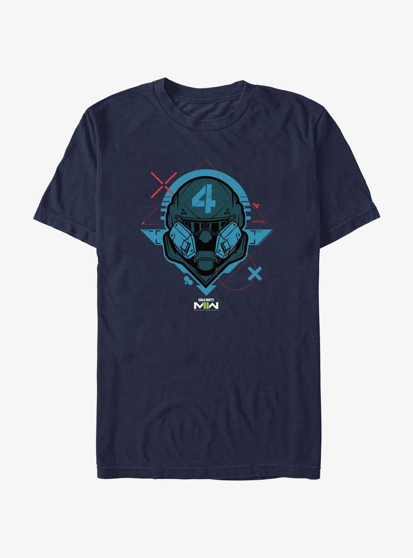 Call of Duty War Face T-Shirt, NAVY, hi-res