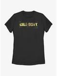 Call of Duty Tactical Camo Logo Womens T-Shirt, BLACK, hi-res