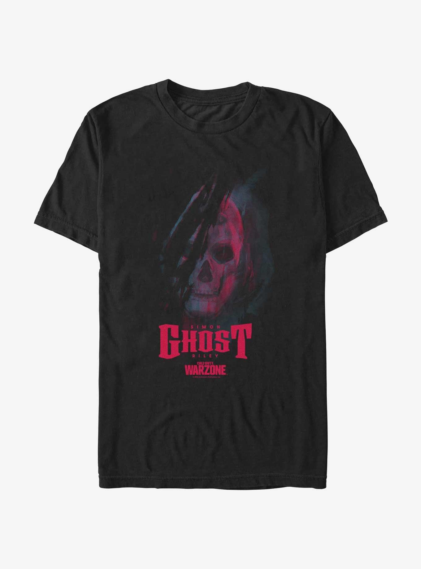 Call of Duty: Warzone Simon Ghost Riley T-Shirt, BLACK, hi-res