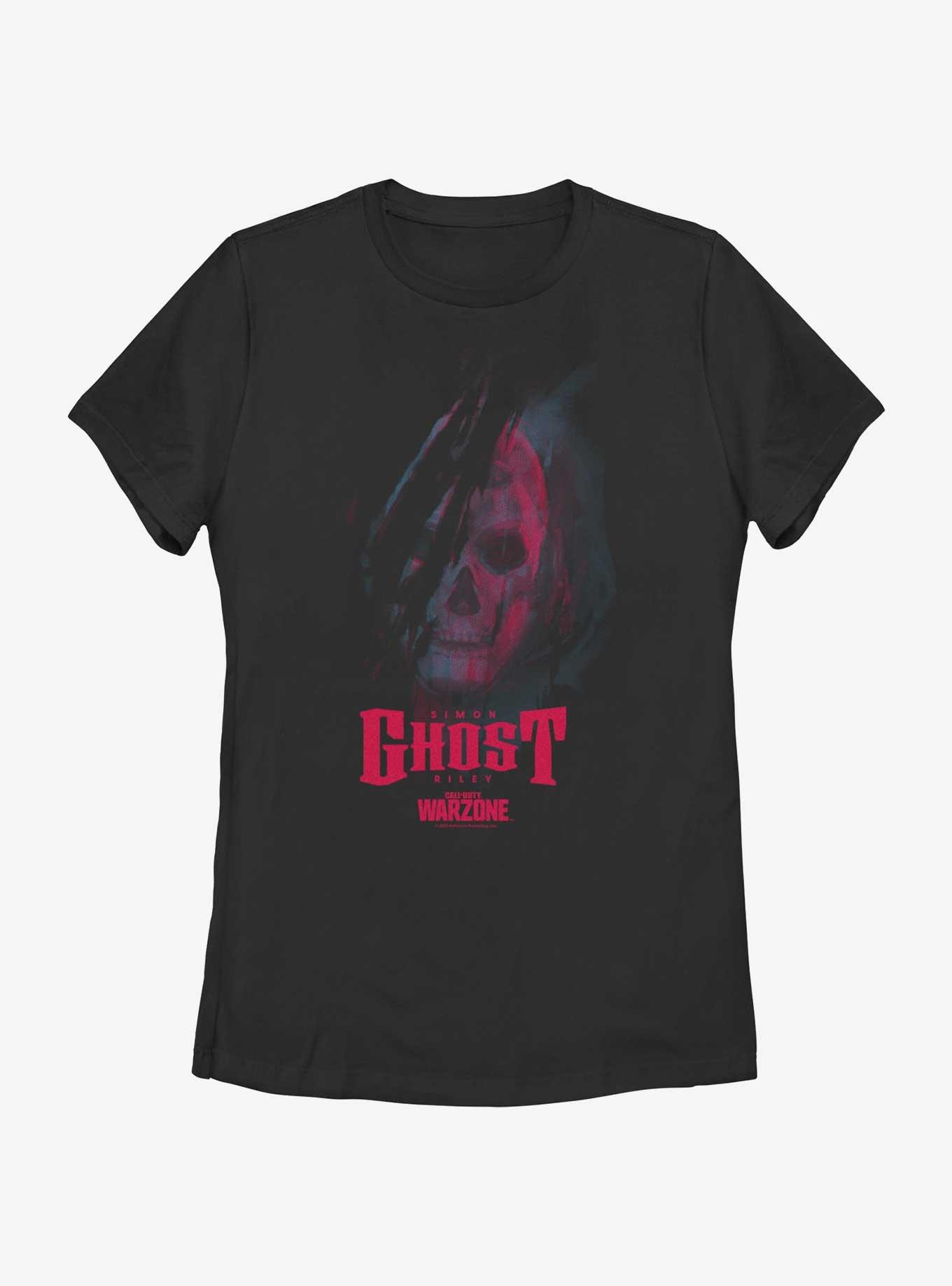 Call of Duty: Warzone Simon Ghost Riley Womens T-Shirt