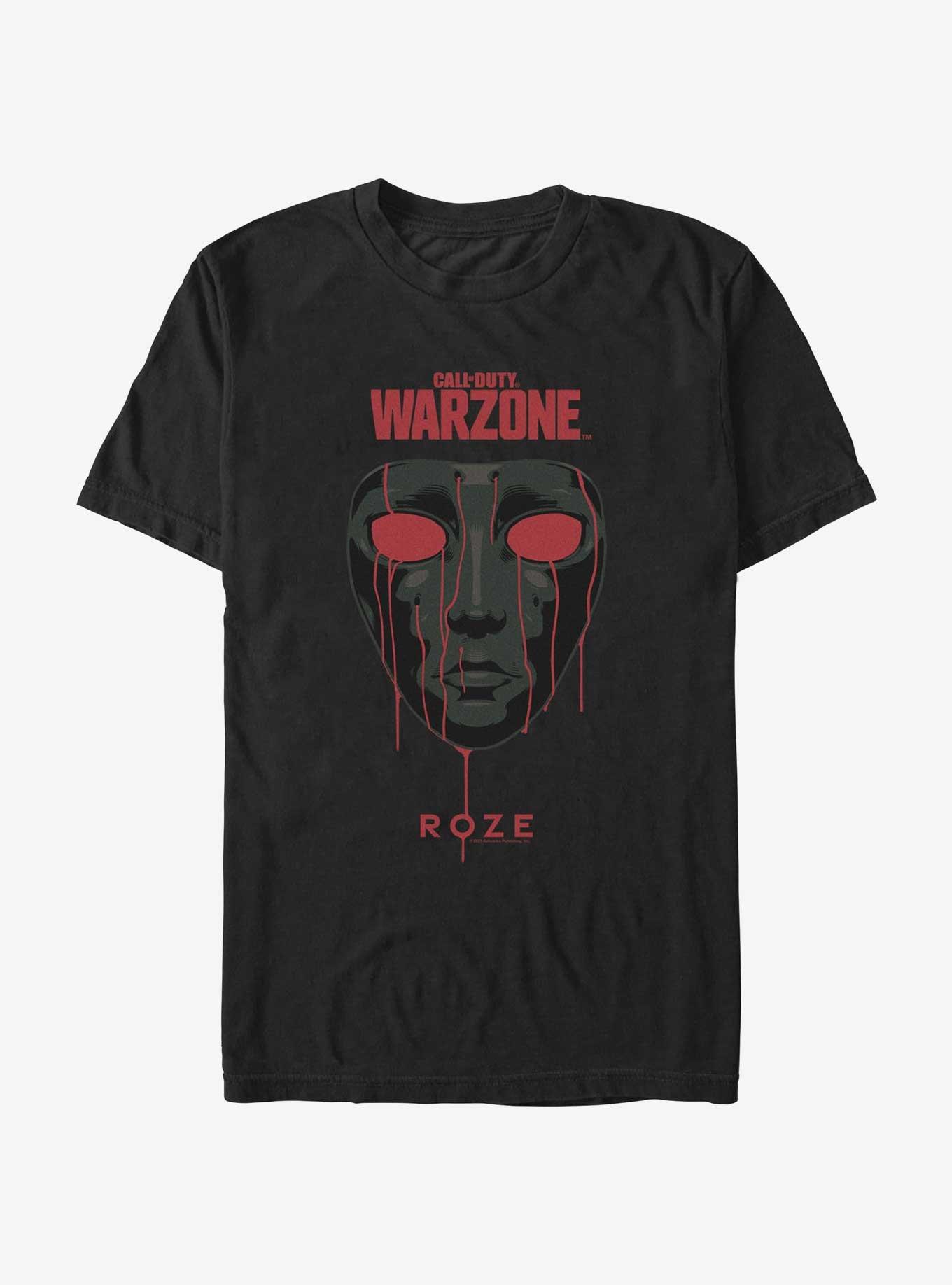 Call of Duty: Warzone Teary Roze T-Shirt - BLACK | BoxLunch