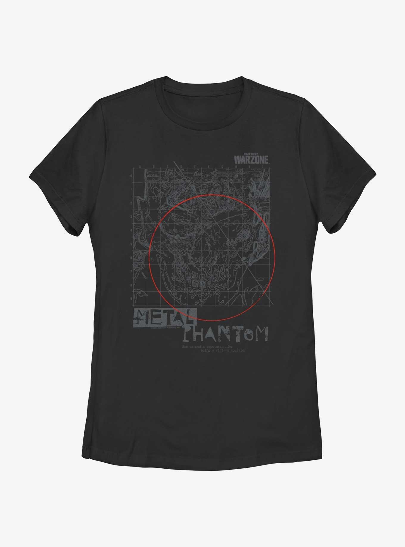 Call of Duty: Warzone Metal Phantom Womens T-Shirt