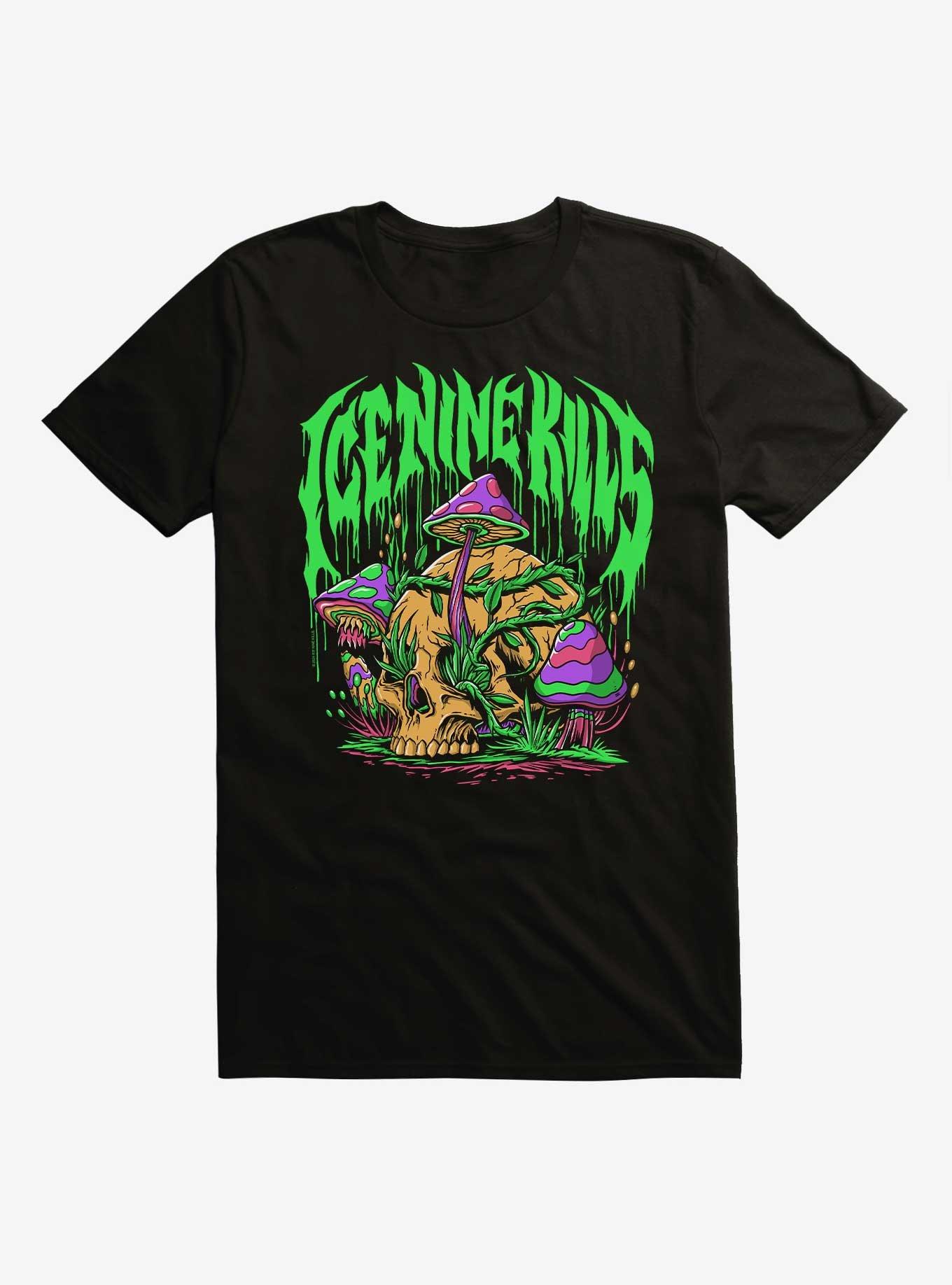 Ice Nine Kills Mushroom Skull T-Shirt, , hi-res