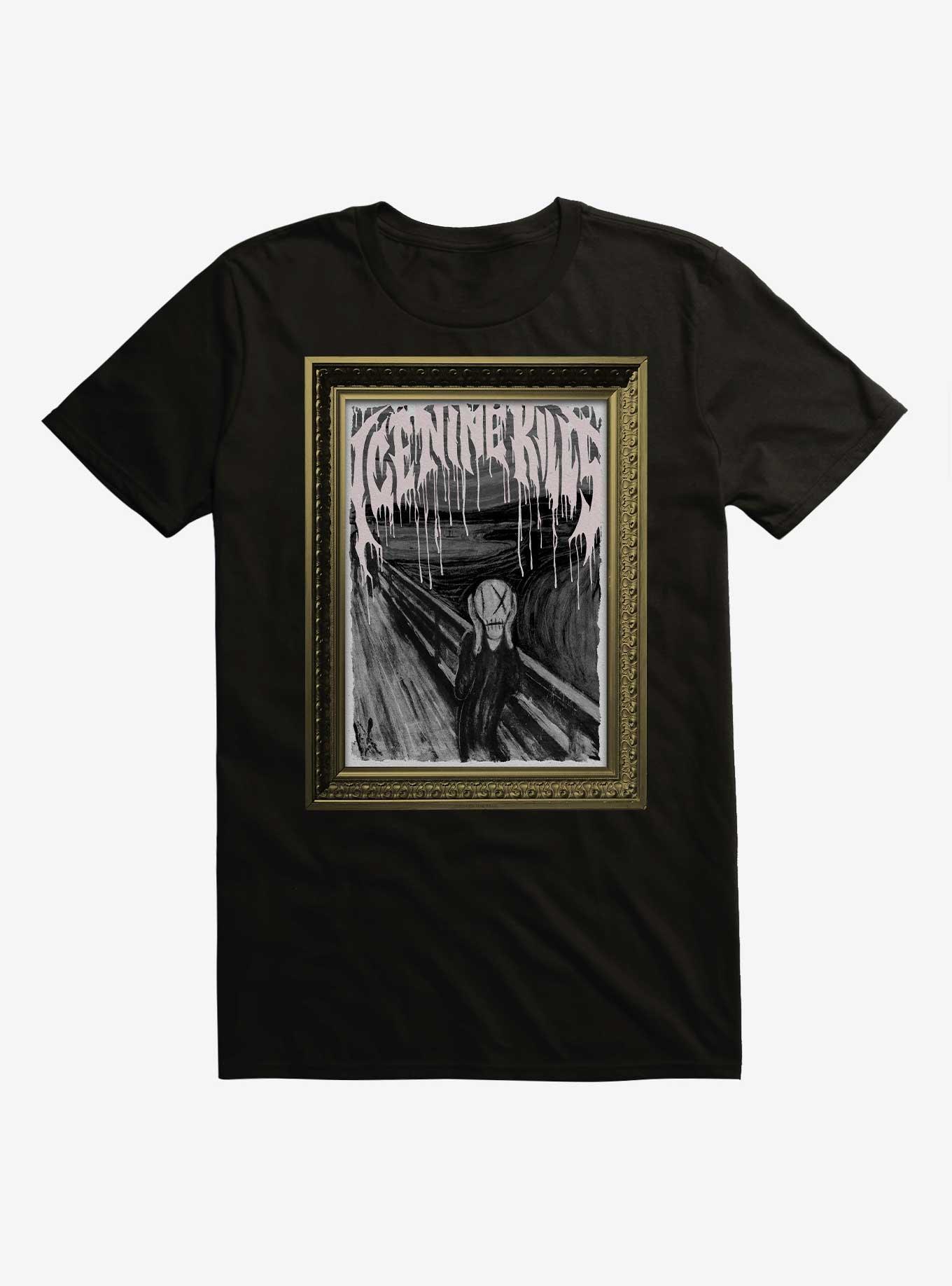 Ice Nine Kills Framed Painting T-Shirt, BLACK, hi-res