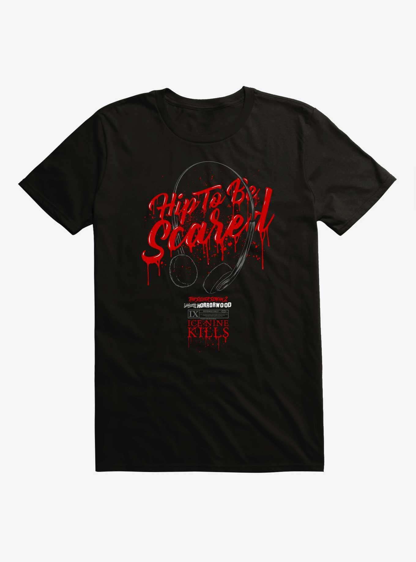 Ice Nine Kills Hip To Be Scared T-Shirt, BLACK, hi-res