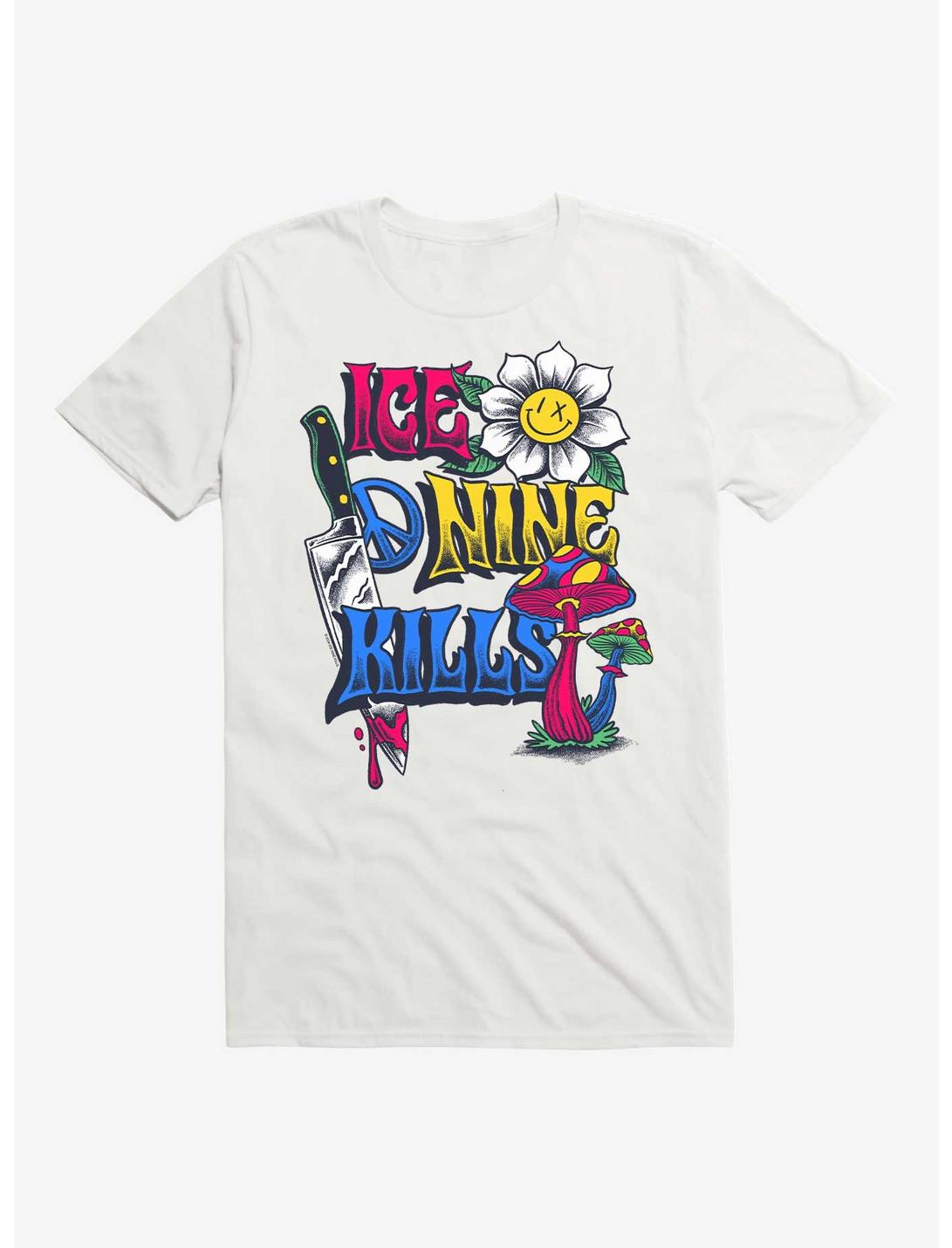 Ice Nine Kills Peace T-Shirt, WHITE, hi-res