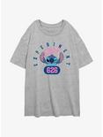 Disney Lilo & Stitch Experiment 626 Womens Oversized T-Shirt, ATH HTR, hi-res