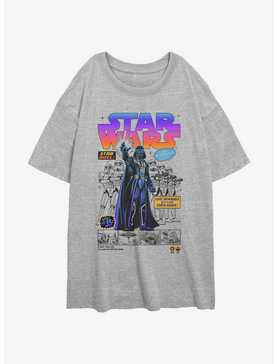 Star Wars Star Duel Comic Womens Oversized T-Shirt, , hi-res