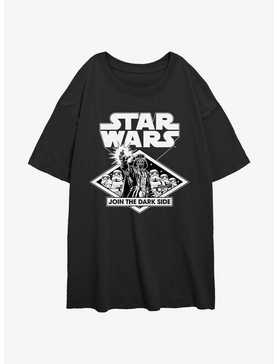 Star Wars Join The Dark Side Womens Oversized T-Shirt, , hi-res