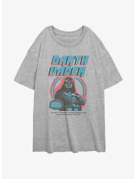 Star Wars Vintage Vader Womens Oversized T-Shirt, , hi-res