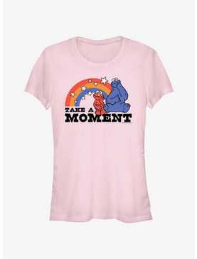 Sesame Street Take A Moment Elmo and Cookie Monster Girls T-Shirt, , hi-res