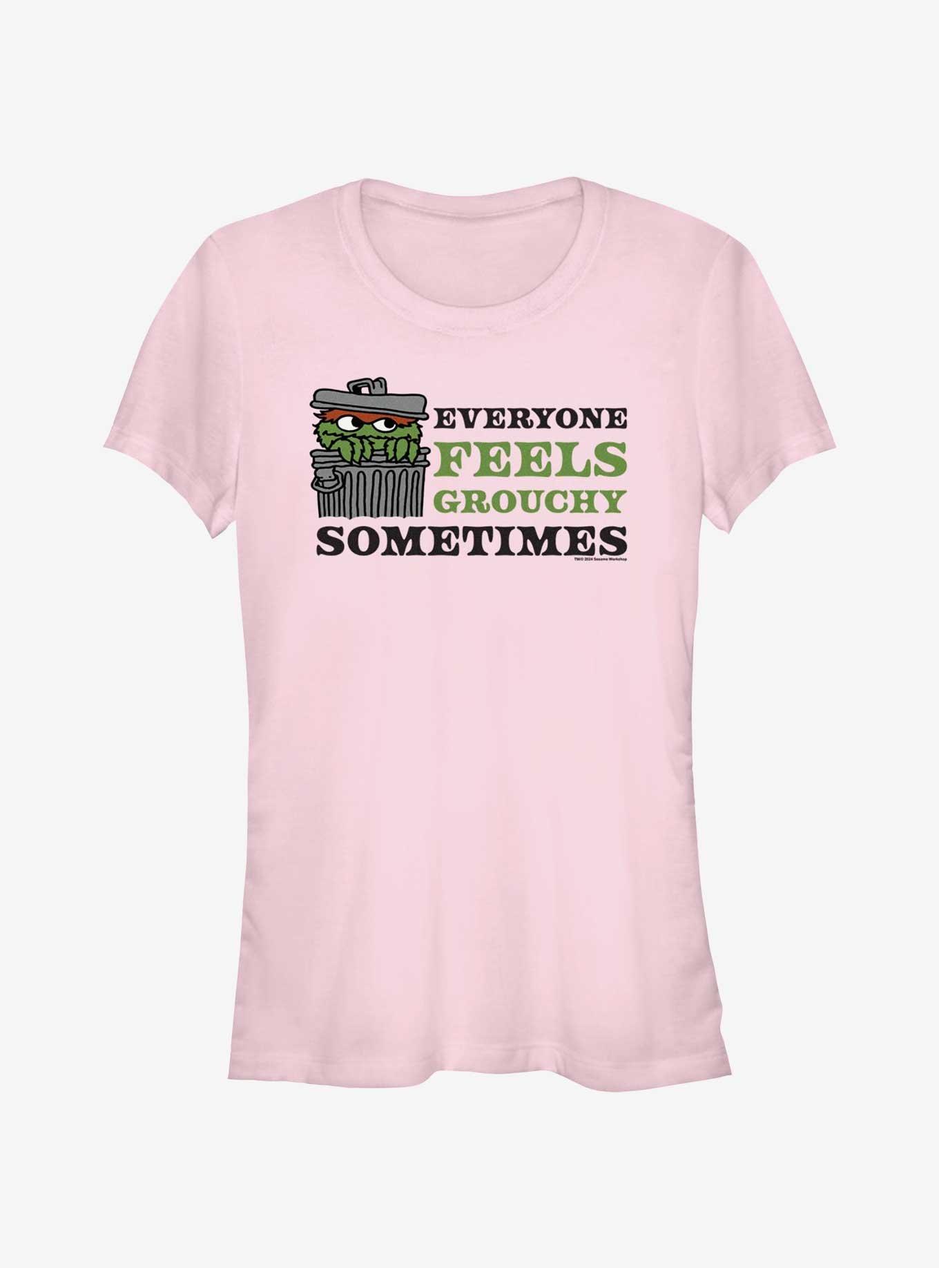 Sesame Street Oscar Feeling Grouchy Sometimes Girls T-Shirt, , hi-res