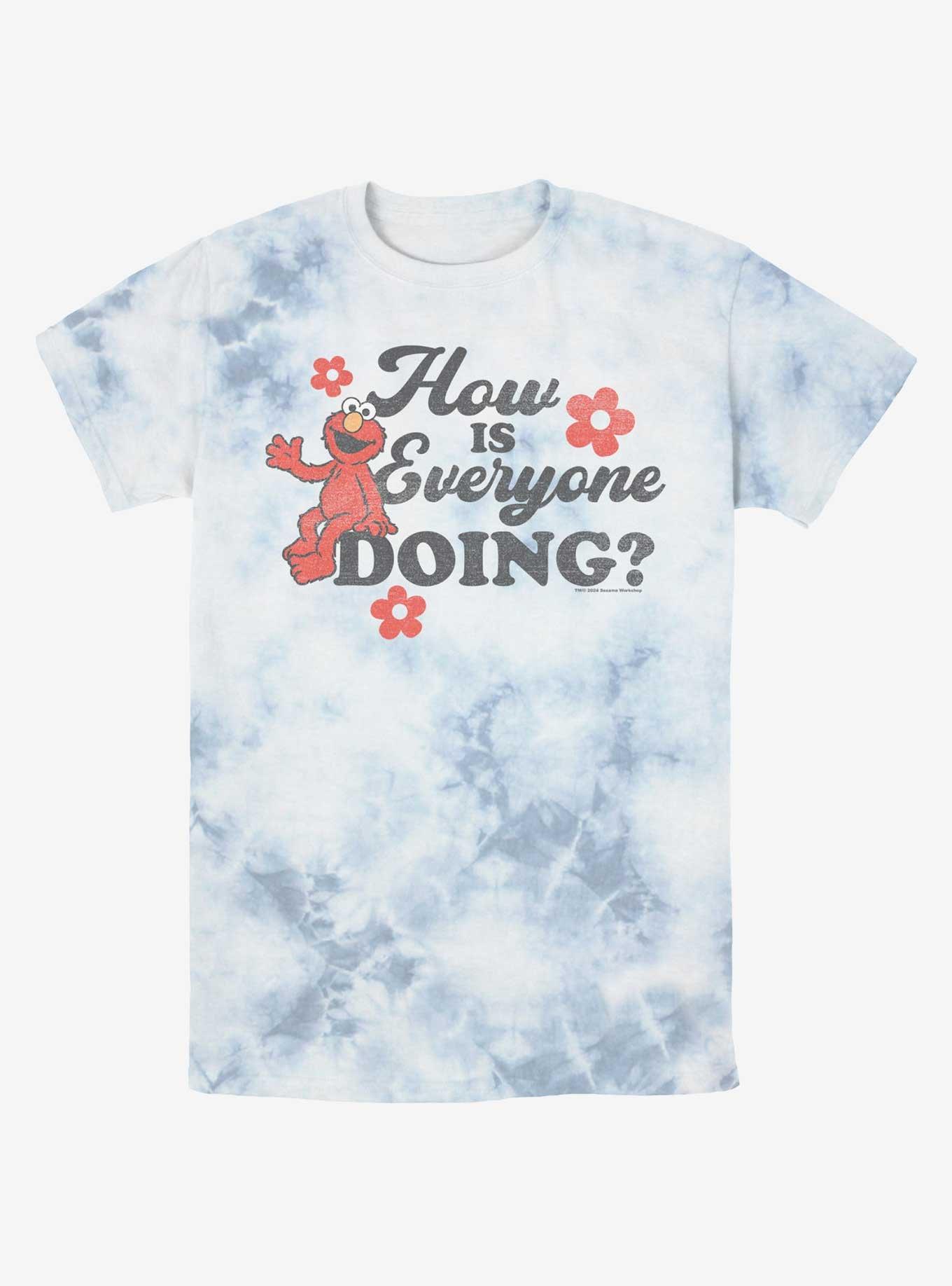 Sesame Street Elmo How Ya Doin Tie-Dye T-Shirt, , hi-res