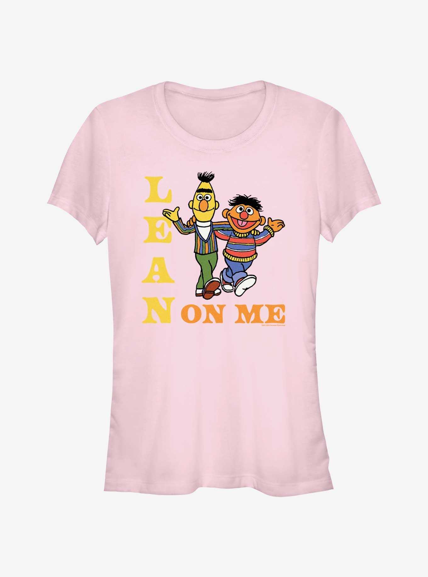 Sesame Street Lean On Me Bert and Ernie Girls T-Shirt, , hi-res