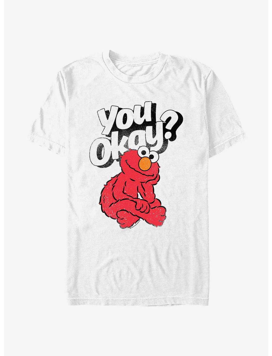 Sesame Street You Okay Elmo T-Shirt, WHITE, hi-res