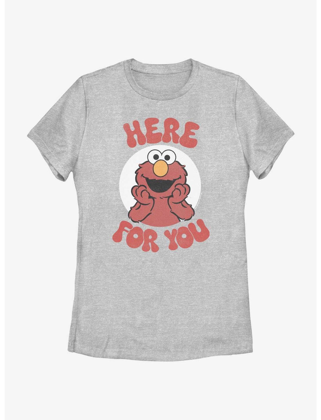 Sesame Street Elmo Here For You Womens T-Shirt, ATH HTR, hi-res