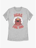 Sesame Street Elmo Here For You Womens T-Shirt, ATH HTR, hi-res