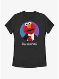 Sesame Street Elmo Tuxedo Checking In Womens T-Shirt, BLACK, hi-res