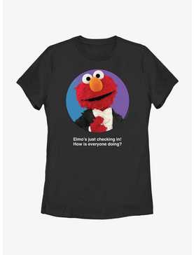 Sesame Street Elmo Tuxedo Checking In Womens T-Shirt, , hi-res