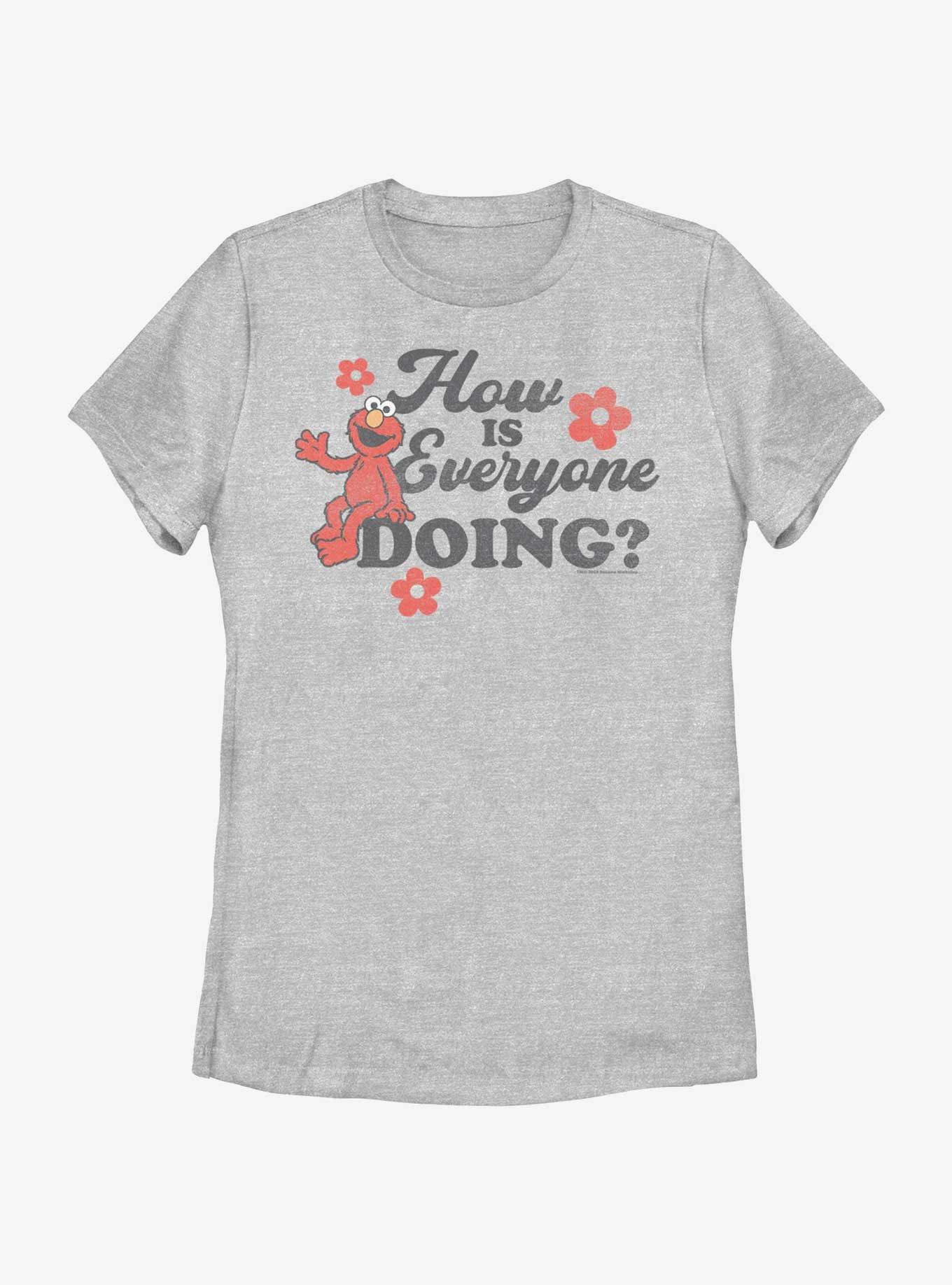 Sesame Street Elmo How Ya Doin Womens T-Shirt