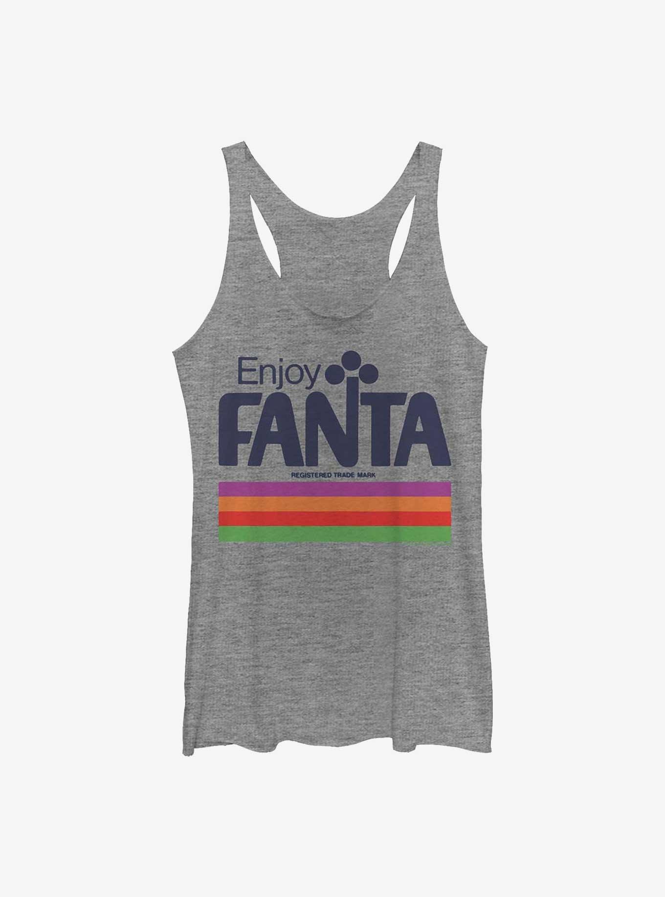 Coca-Cola Retro Fanta Girls Raw Edge Tank