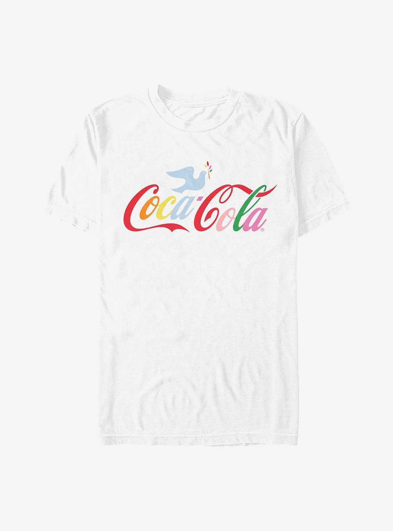 Coca-Cola Logo Peace Dove T-Shirt, , hi-res