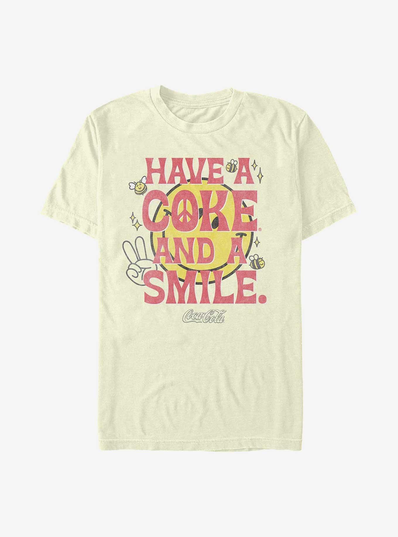Coca-Cola Have A Coke And A Smile T-Shirt, NATURAL, hi-res