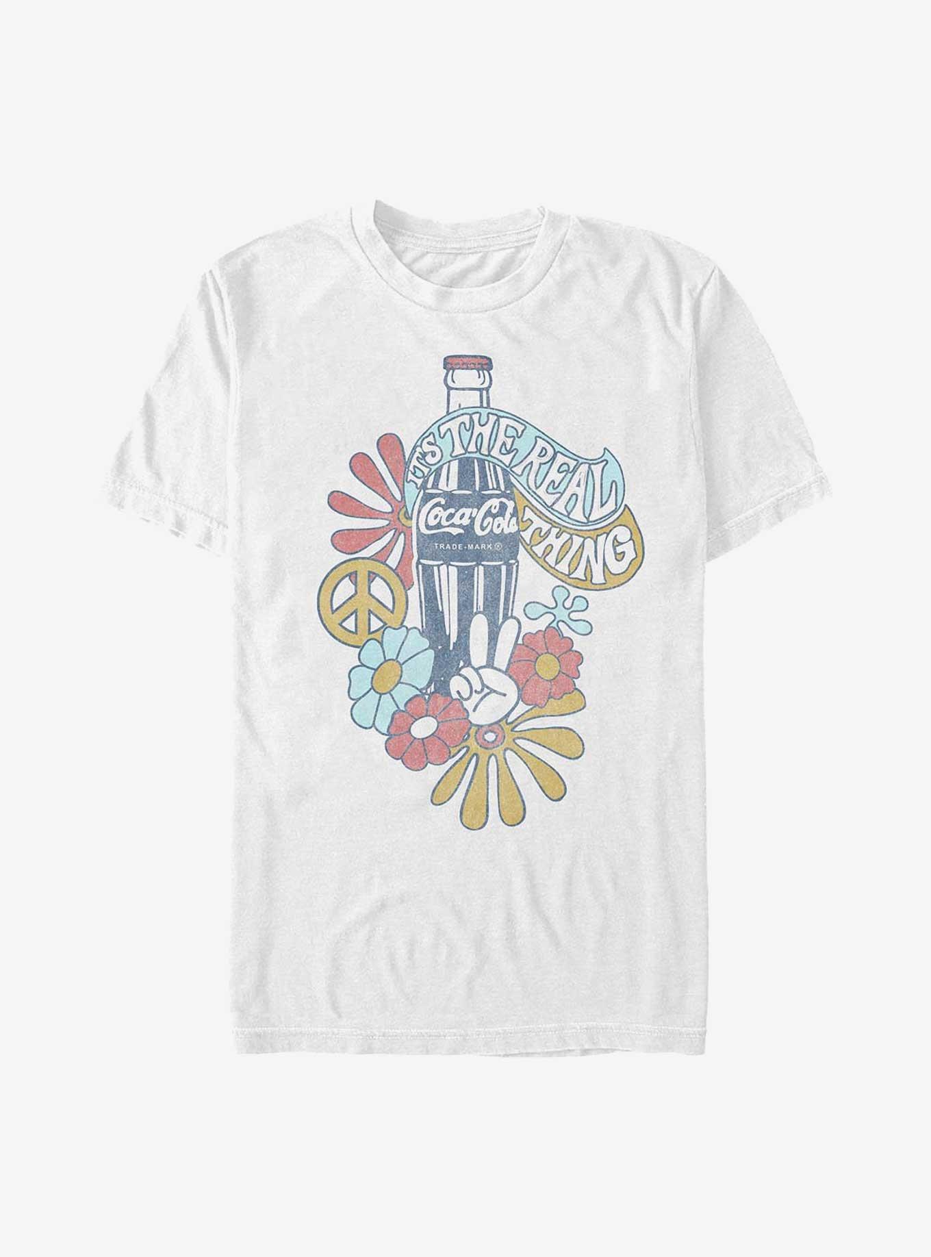 Coca-Cola Real Thing T-Shirt, WHITE, hi-res