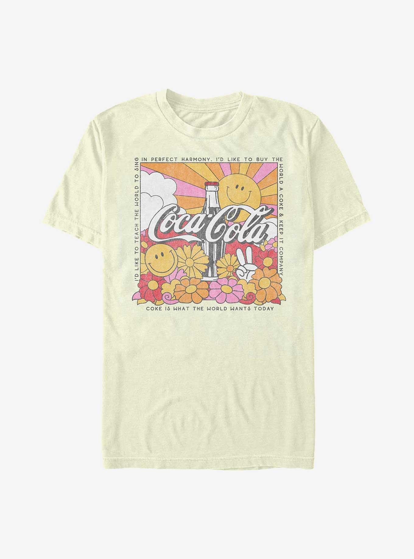 Coca-Cola Seventies T-Shirt, NATURAL, hi-res