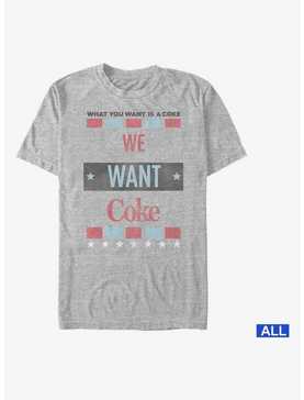 Coca-Cola We Want Coke T-Shirt, , hi-res