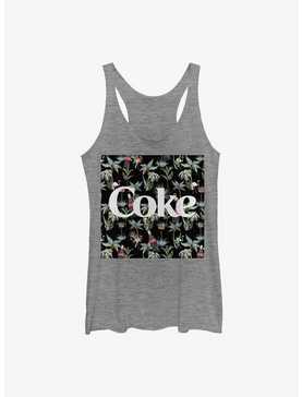 Coca-Cola Tropic Coke Girls Raw Edge Tank, , hi-res