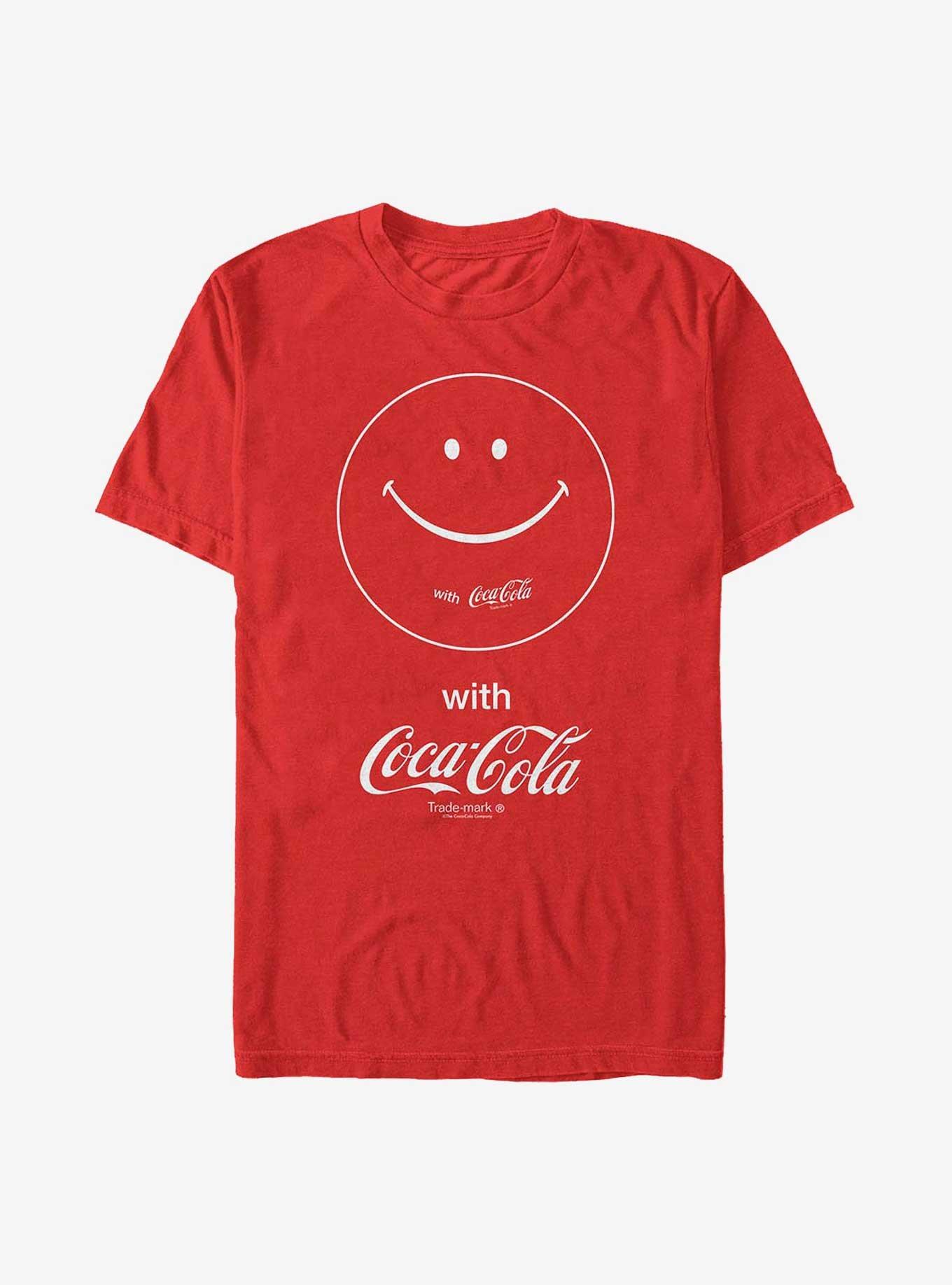 Coca-Cola Coke With A Smile T-Shirt, RED, hi-res