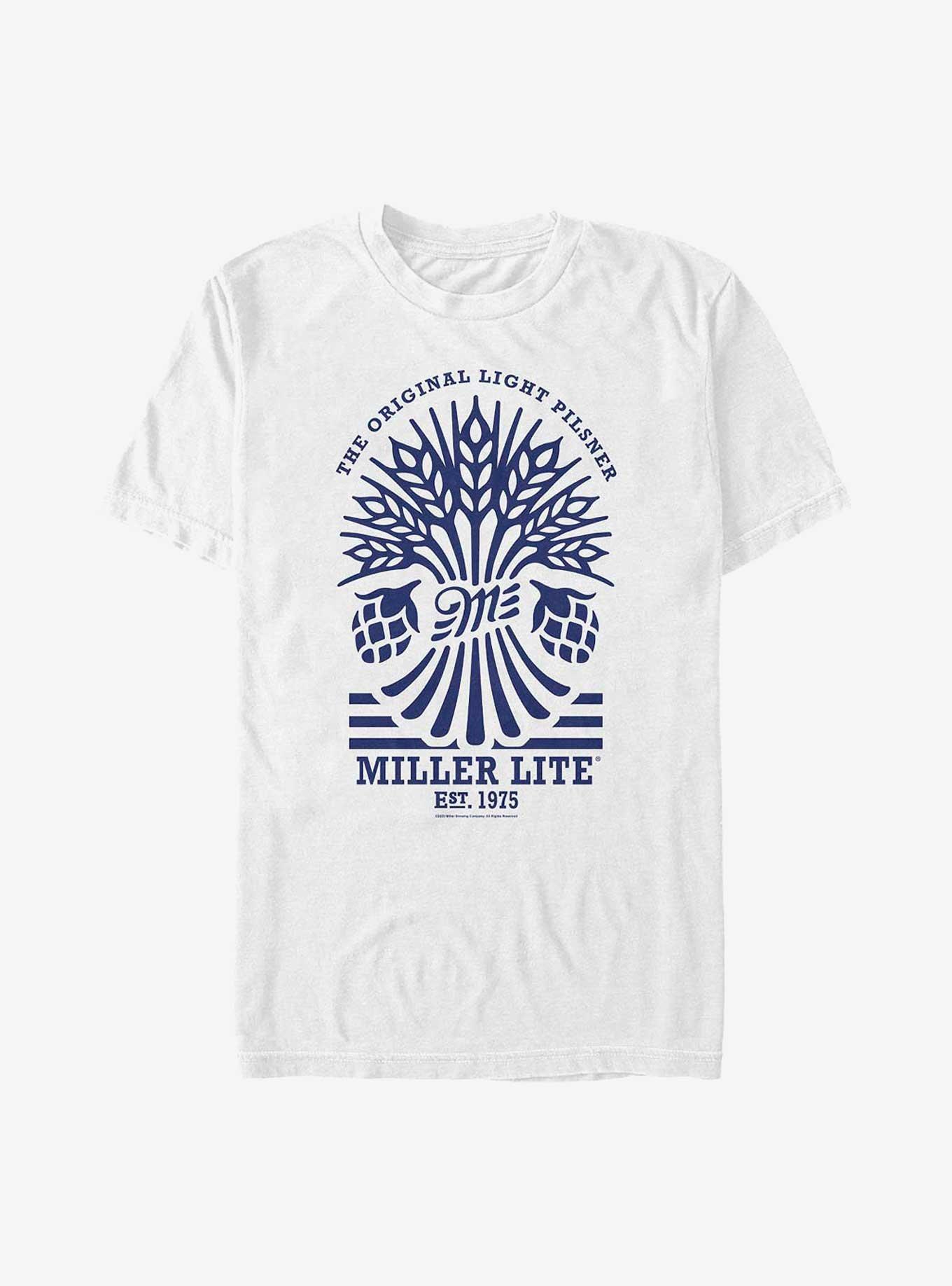 Coors Hops And Wheat The Original Light Pilsner T-Shirt, WHITE, hi-res
